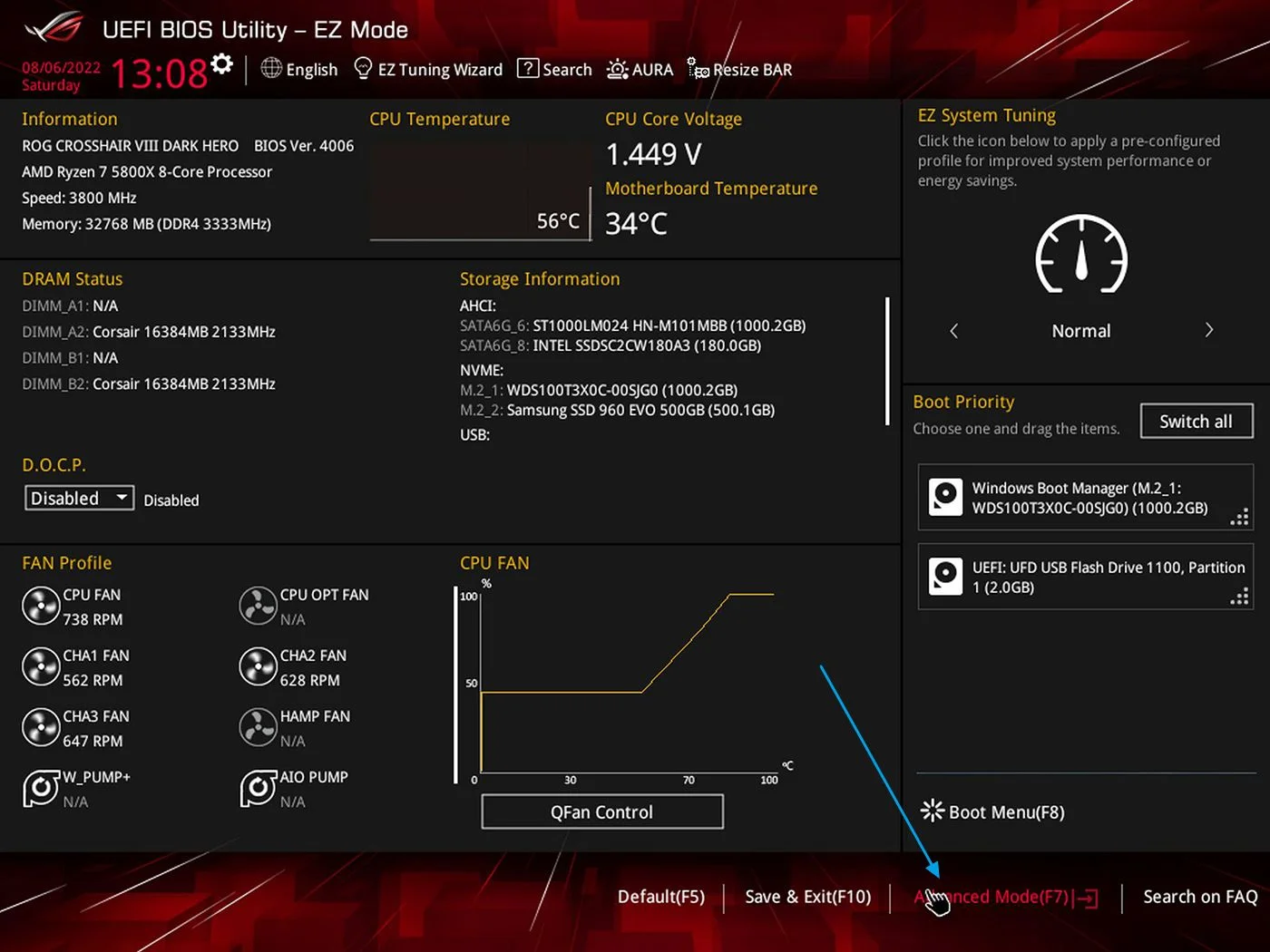 asus uefi